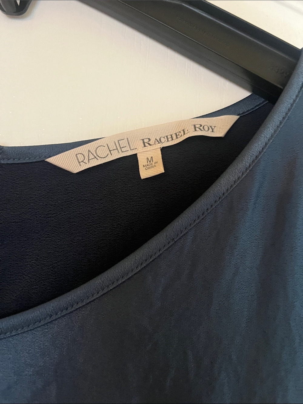 RACHEL Rachel Roy Dark Navy Twist-Front Midi Dress - Picture 2 of 5
